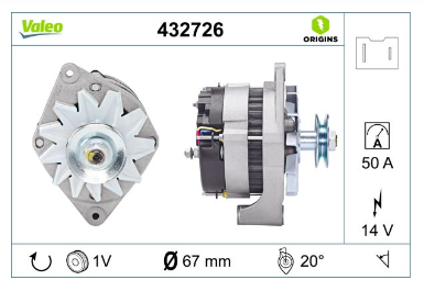 Renault Mais Alternatör (Şarj Dinamosu) - 7700764382